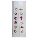 Interfaith Minister's Stole white