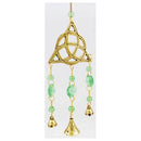Brass Triquetra wind chime