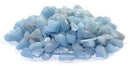 1 lb Angelite tumbled chips 5-7mm - Skull & Barrel Co.