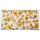 ~2kg Flat of Citrine Points