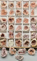 Flat of Pink Amethyst Geode (24 to 54 per box)
