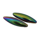 60mm Rainbow Magnetic Hematite Oval pair