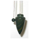Bloodstone pendulum