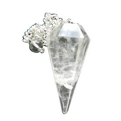 6-sided Quartz pendulum