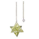 Merkabah Peridot Orgone pendulum