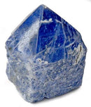 Sodalite top polished point - Skull & Barrel Co.