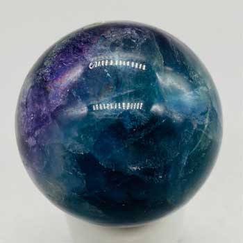 40mm Fluorite, Rainbow sphere