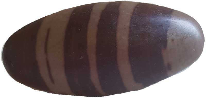 4" Shiva Lingam stone from India