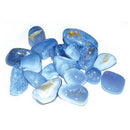 1 lb Agate, Blue Lace tumbled stones - Skull & Barrel Co.