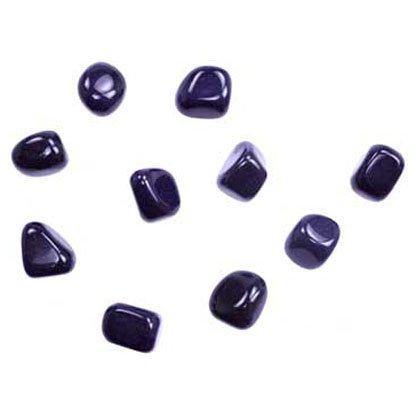 1 lb Blue Goldstone tumbled stones - Skull & Barrel Co.