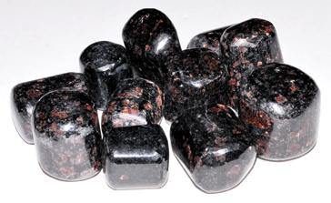 1 lb Garnet in Boitite tumbled stones - Skull & Barrel Co.