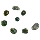 1 lb Moss Agate tumbled stones - Skull & Barrel Co.