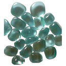 1 lb Obsidian, Blue tumbled stones synthetic - Skull & Barrel Co.