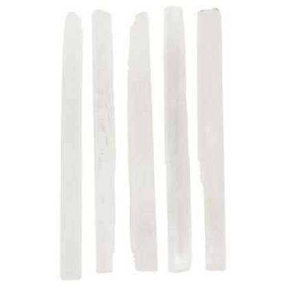 7" Selenite mini sticks (5 pack)