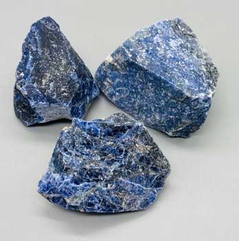3 lb Sodolite untumbled stones