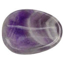 Chevron Amethyst worrystone