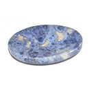 Dumoritierite worry stone