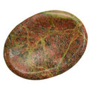 Unakite worry stone