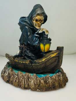 6 3/4" Reaper back flow incense burner - Skull & Barrel Co.
