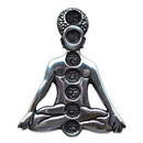 5 1/2" 7 Chakra ash catcher - Skull & Barrel Co.