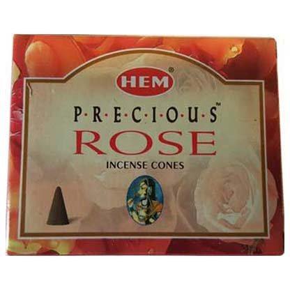 Precious Rose HEM cone 10 cones - Skull & Barrel Co.