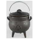 Pentagram cast iron Cauldron 3" - Skull & Barrel Co.