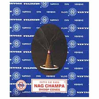 Nag Champa incense cone 12 pack - Skull & Barrel Co.