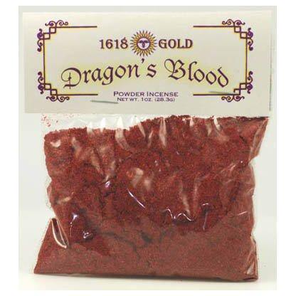 1oz Dragons Blood powder incense - Skull & Barrel Co.