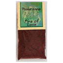 1oz Fire of Love powder incense - Skull & Barrel Co.
