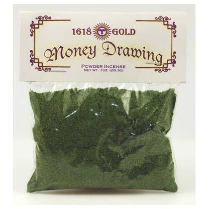 1oz Money Drawing powder incense - Skull & Barrel Co.