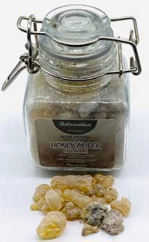 3.0oz Relaxation (honey amber) resin jar