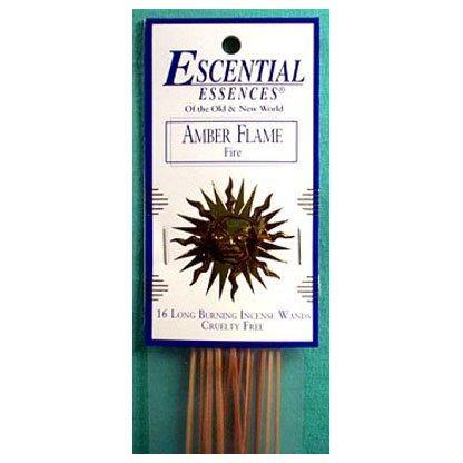 Amber Flame escential essences incense sticks 16 pack - Skull & Barrel Co.