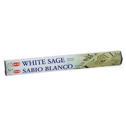 White Sage HEM stick 20 pack - Skull & Barrel Co.