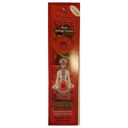 Muladhara Chakra incense stick 10 pack - Skull & Barrel Co.