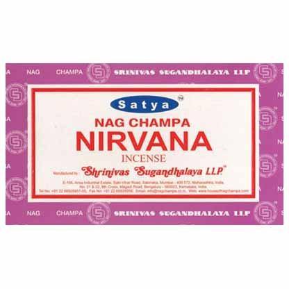 Nirvana satya incense stick 15 gm - Skull & Barrel Co.