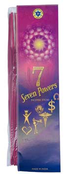 20 7 Powers incense sticks pure vibrations