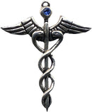 Caduceus Amulet for Healing Ability - Skull & Barrel Co.
