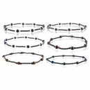 Magnetic Hematite anklet - Skull & Barrel Co.