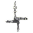 Bridget's Cross sterling silver - Skull & Barrel Co.