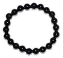 8mm Black Obsidian bracelet - Skull & Barrel Co.