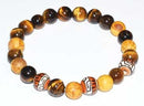 8mm Palo Santo Tiger Eye bracelet - Skull & Barrel Co.