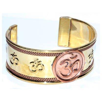 Om copper bracelet - Skull & Barrel Co.