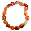 Carnelian gemstone bracelet - Skull & Barrel Co.
