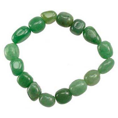 Green Aventurive gemstone bracelet - Skull & Barrel Co.