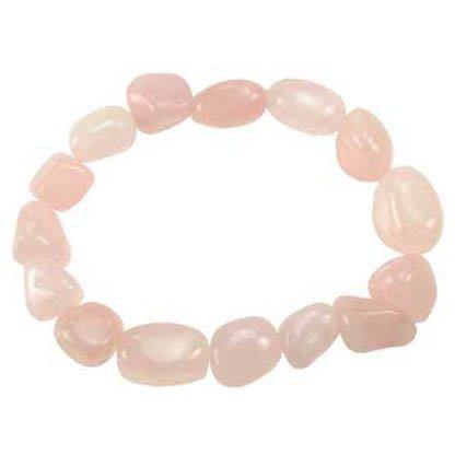 Rose Quartz gemstone bracelet - Skull & Barrel Co.