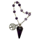 Amethyst pendulum bracelet - Skull & Barrel Co.