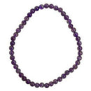 4mm Amethyst stretch bracelet - Skull & Barrel Co.