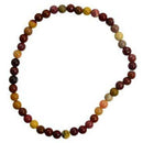 4mm Mookaite Jasper stretch bracelet - Skull & Barrel Co.