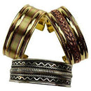 1" assorted Two Tone bracelet - Skull & Barrel Co.