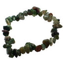 Bloodstone chip bracelet - Skull & Barrel Co.